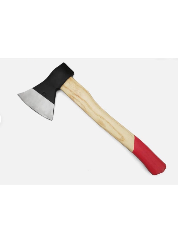 اجز فأس ثقيل بسلاح فولاذي ومقبض ألياف مانع للانزلاق – مناسب لتقطيع الخشب والاستخدام الخارجي والحدائق - Image 1