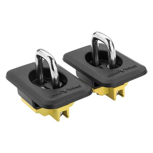 Bull Ring حلقة الثور الكلاسيكية مع تثبيت مرتفع وأقواس ربط قابلة للسحب لسيارات فورد F150 من 98-14، فورد سوبر ديوتي من 98-16، شيفروليه سيلفرادو من 88-13 و GMC سييرا، دودج رام من 95-08 (زوج واحد)... - Image 1
