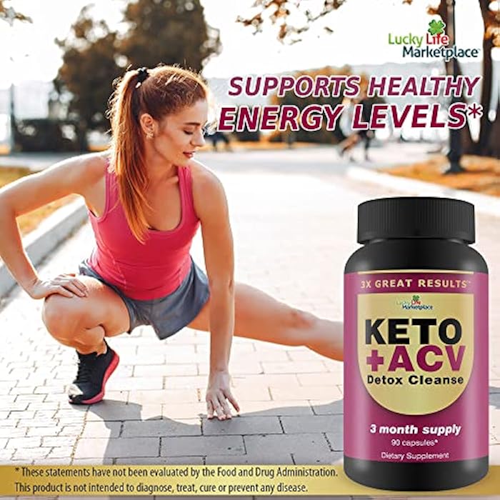3X Great Results - Keto + ACV Detox Cleanse - 3 Month Supply - Body Cleanse Detox - Colon Cleanse - Advanced Keto Detox Cleanse Formula with Fiber - Support Digestion & Immune Health - Image 5