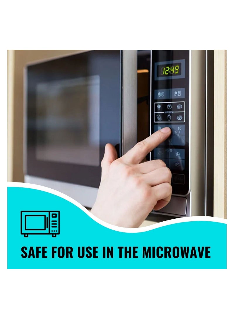 MEC Baby Shark Print Coffee Mug For Kids Light Blue Handle 11Oz - Image 5