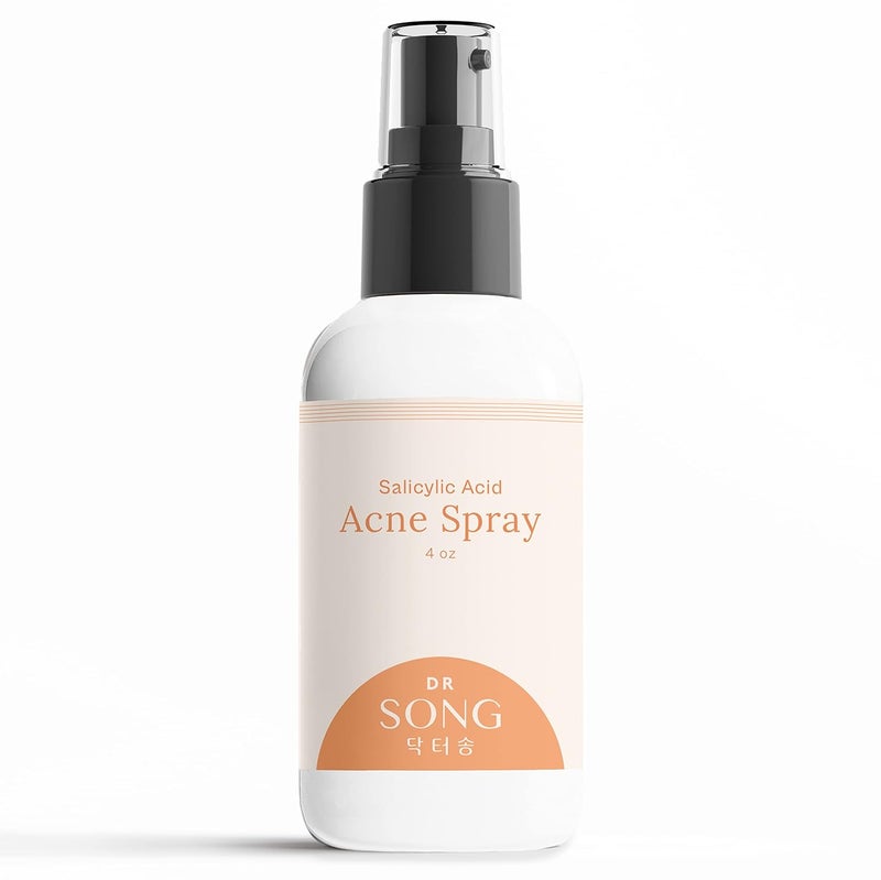 Dr Song Salicylic Acid Back  Body Acne Spray 2 Salicylic Acid Spray Back Acne Butt Body Acne Spray  4oz