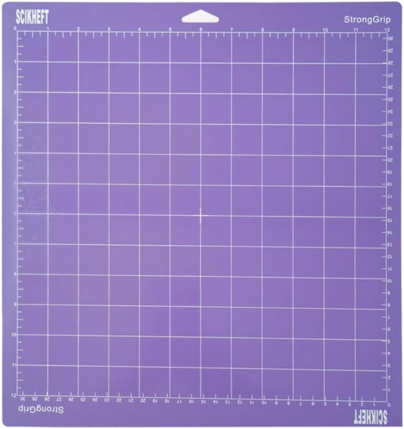 SCIKHEFT 12x12 Inch Cutting Mats for Cricut Maker 4/Explore 4/Maker 3/Explore 3/Explore Air 2 Adhesive Sticky Non-Slip Durable Mat Cut Mats Replacement Accessories (Green+Purple+Pink+Blue) - Image 4