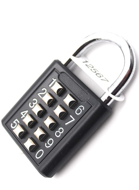Digital Password Lock for Luggage, Locker - Black