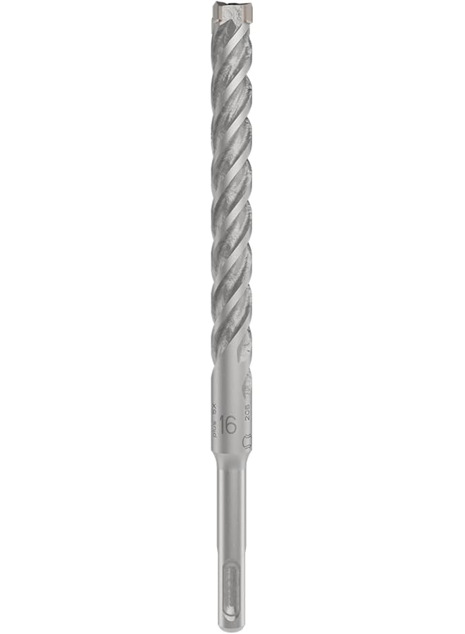 BOSCH Sds Plus 5X Hammer Drill Bit Fast Dust Removal For Increased Drilling Speeds And Reduced Wear Fits All Sds Plus Rotary Hammer Drills 16 Mm Diameter 210 Mm Length 1 Pcs - Image 1