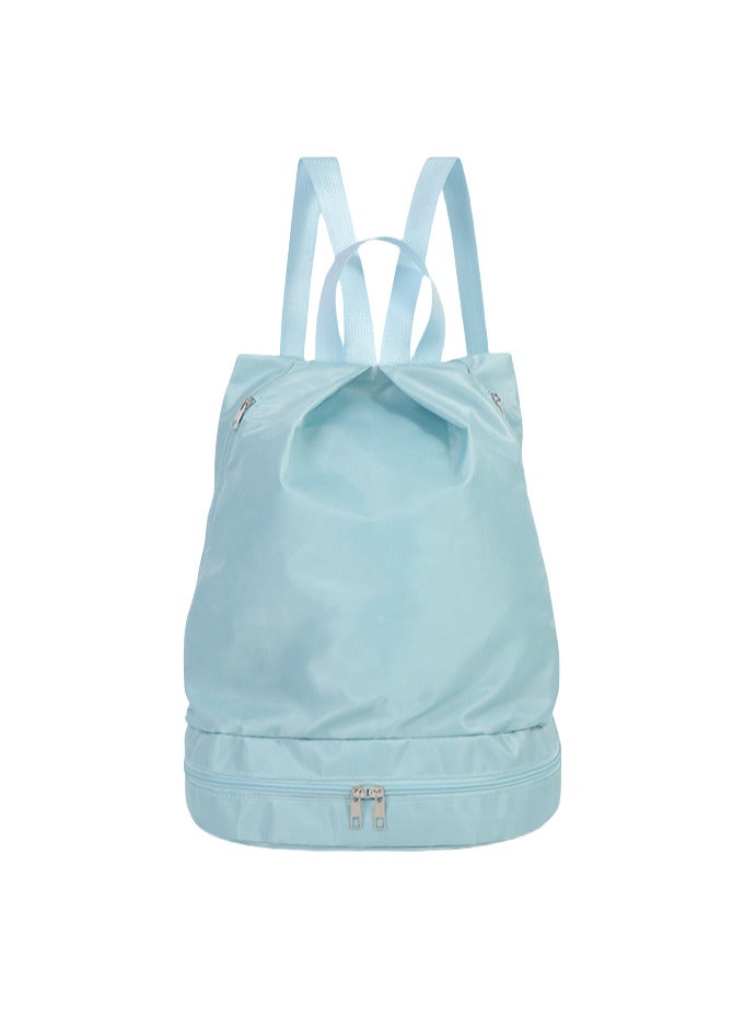 AUTOYSUR Gym Backpack Waterproof Swimming Backpack with Shoe Compartment & Wet Pocket, Sports Travel Backpack Small Gym Bag - Image 1