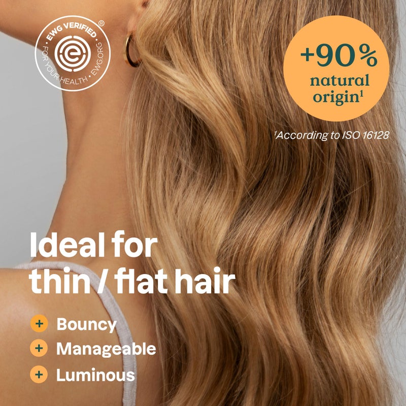 ATTITUDE Volume & Shine Shampoo Bar, Natural Origin, for Thin and Flat Hair, Soy Protein & Red Clay, EWG Verified & Clean Ingredients, Vegan, Orange Blossom & Eucalyptus, 4 Oz - Image 3