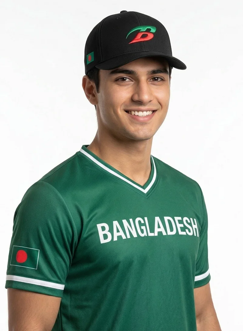 Baseball United Bangladesh Baseball National Team Men's Lifestyle V-Neck Jersey