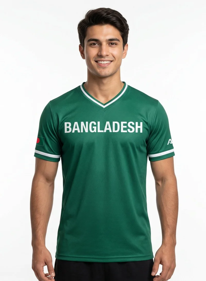 Baseball United Bangladesh Baseball National Team Men's Lifestyle V-Neck Jersey