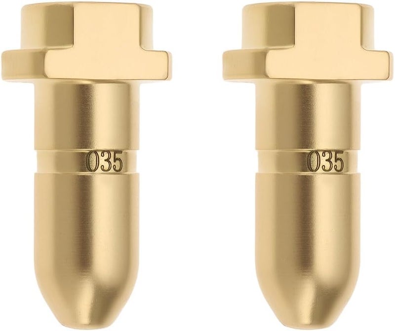 Briny River 2Pcs Brass Nozzle Tip Spray Wand Washer Accessory Replacement Compatible with Karcher K1-K9 - Image 1