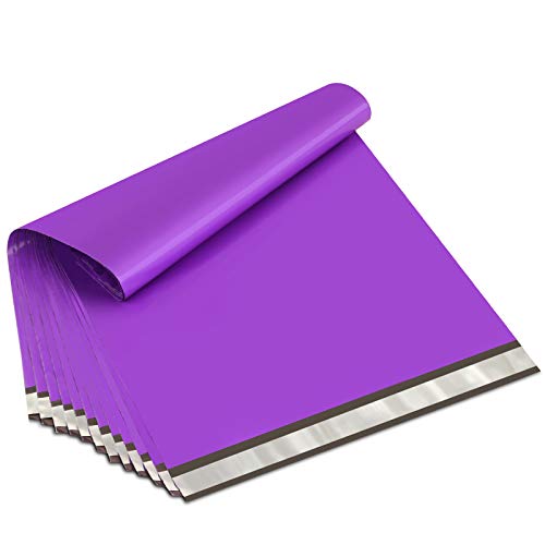UCGOU Poly Mailers 19x24 Inch Purple 50 Pack Extra Large Shipping Bags Strong Thick Mailing Envelopes Self Seal Adhesive Waterproof and Tear Proof Boutique Postal for Clothing Quilt and More - Image 1