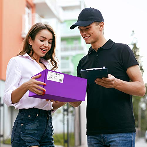 UCGOU Poly Mailers 19x24 Inch Purple 50 Pack Extra Large Shipping Bags Strong Thick Mailing Envelopes Self Seal Adhesive Waterproof and Tear Proof Boutique Postal for Clothing Quilt and More - Image 5