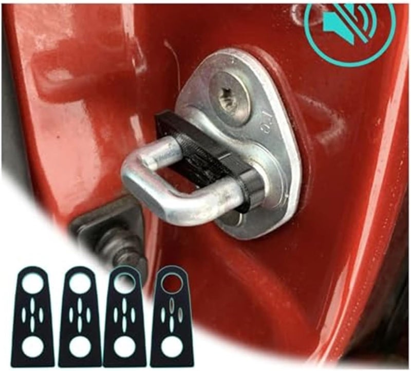 QASULER Car Door Lock Sound Deadener Damper Buffer - Image 3