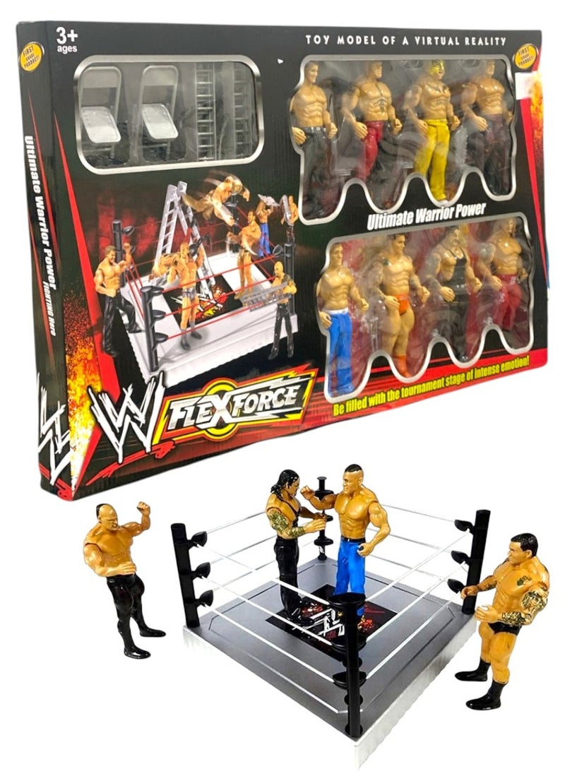 Toy Box WWE Ultimate Warrior Action Figure Toy - Image 1