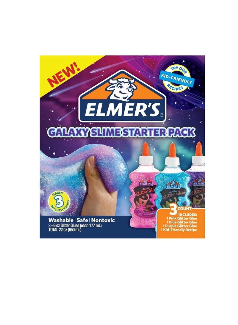 ELMER'S ELMERS GALAXY GLITTER GLUE PACK OF 3 - Image 3