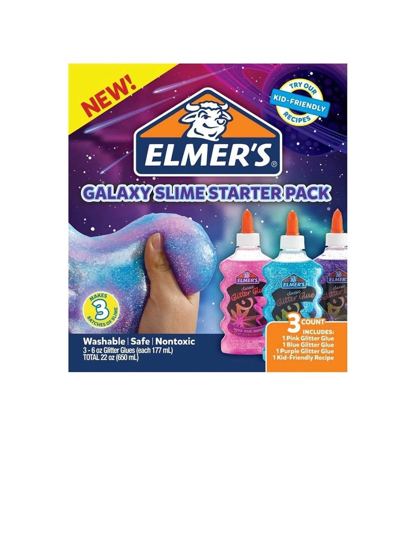 ELMER'S ELMERS GALAXY GLITTER GLUE PACK OF 3 - Image 2
