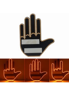 NIBEMINENT 1pc LED Car Finger Light with Remote, Eye-catching Hand Lamp for Nighttime Driving  - Image 2