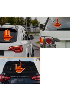 NIBEMINENT 1pc LED Car Finger Light with Remote, Eye-catching Hand Lamp for Nighttime Driving  - Image 4