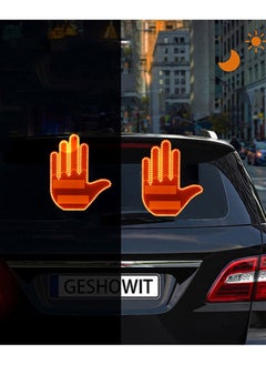 NIBEMINENT 1pc LED Car Finger Light with Remote, Eye-catching Hand Lamp for Nighttime Driving  - Image 3