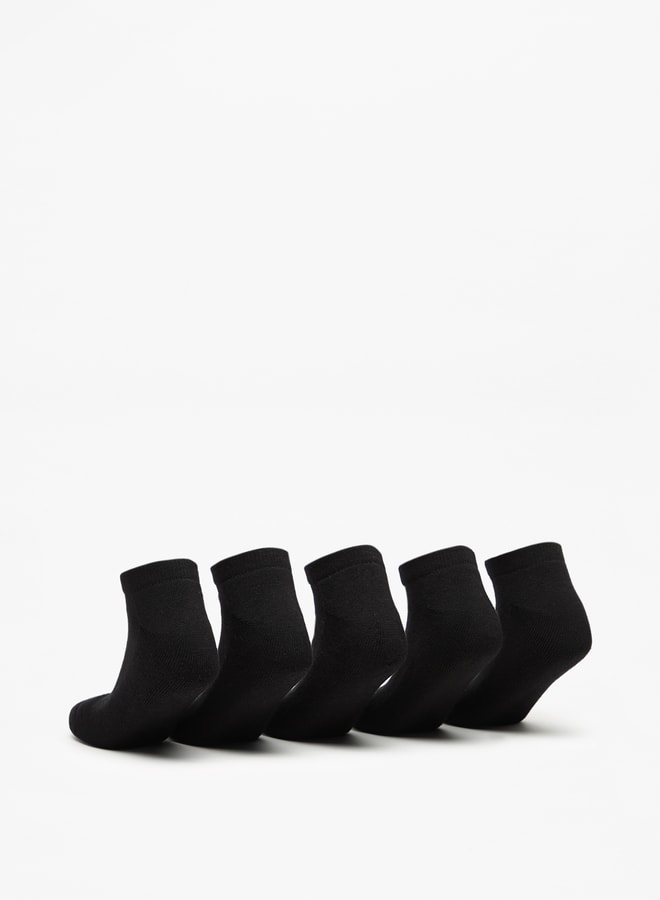 LBL Boys's Solid Ankle Length Socks - Set of 5 - Image 3