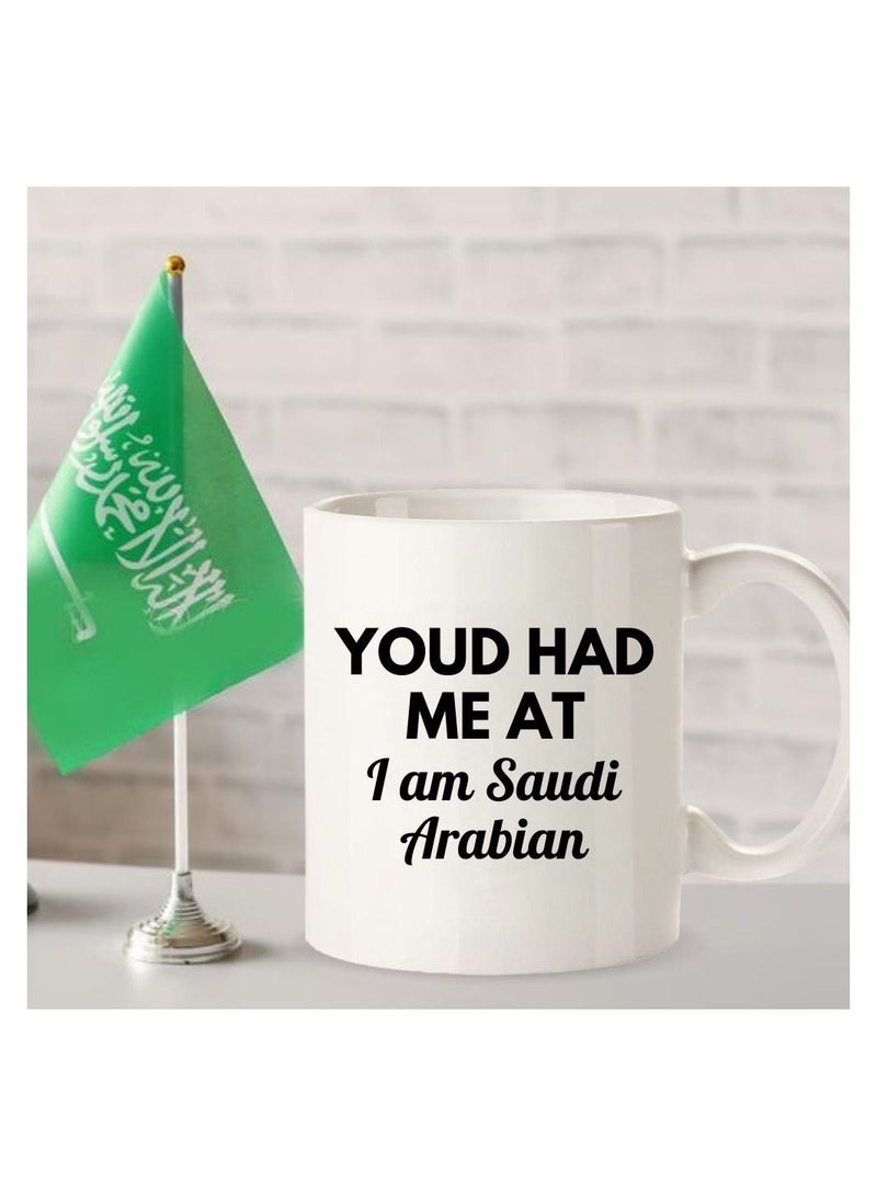 MEC I am Saudi Arabian Printed Coffee Mug 11Oz - Image 2