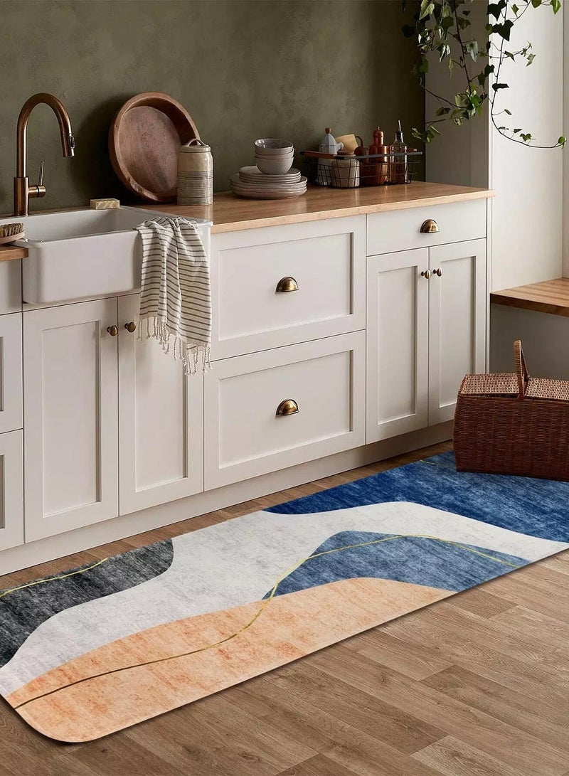 1pc Color Block Floor Mat  - Image 1