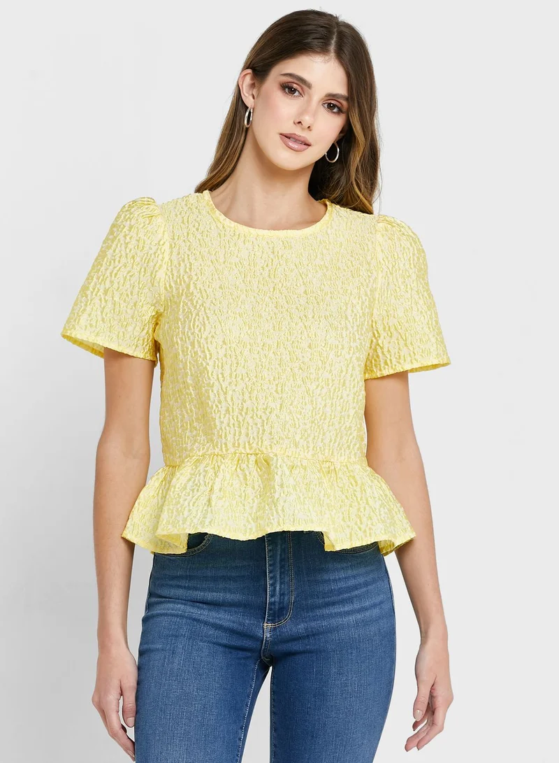 VERO MODA Peplum Top