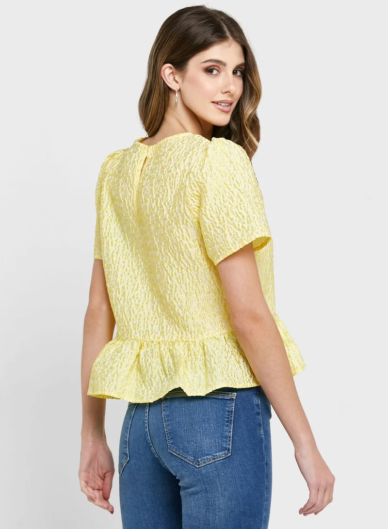 VERO MODA Peplum Top