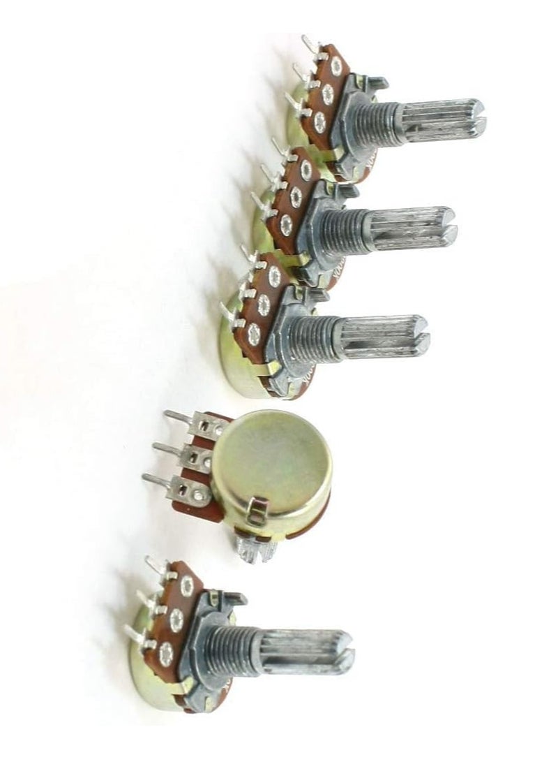 Potentiometer resistors (1 kOhm) Ohm potentiometer variable resistor -3 pin - Image 1