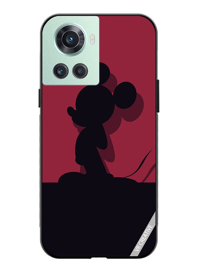VR CREATIVE Protective Case Cover For OnePlus 10R Mickey Red Design Multicolour - Image 1