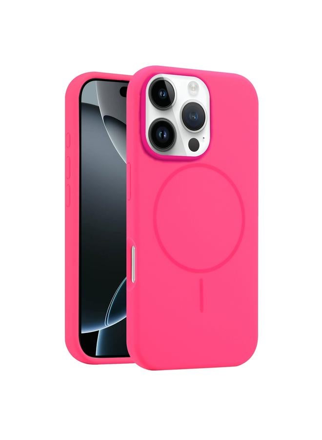 S-TOP Case For iPhone 16 Pro Max Liquid Silicone MagSafe Phone Case - Image 1