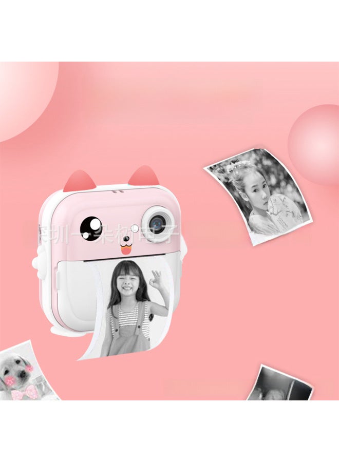 Neutral Q5 New Kids Polaroid Camera Thermal Print Mini Cartoon Fun Digital Camera Gift - Image 3