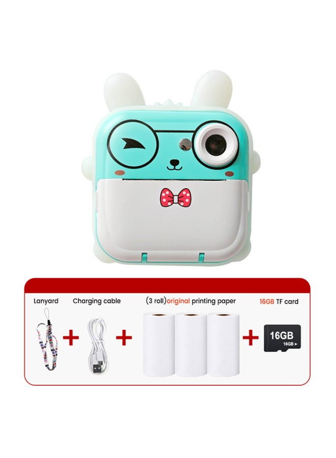 Neutral Q5 New Kids Polaroid Camera Thermal Print Mini Cartoon Fun Digital Camera Gift - Image 1