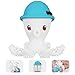 Mombella Teething Toys 36 Months Mombella Octopus Teethers for Babies 612 Months Soft Silicone Baby Teething Toys 1218 Month Old Baby Chew Toys Squeaky Infant Teether Toys Easy to Hold Blue - Image 2