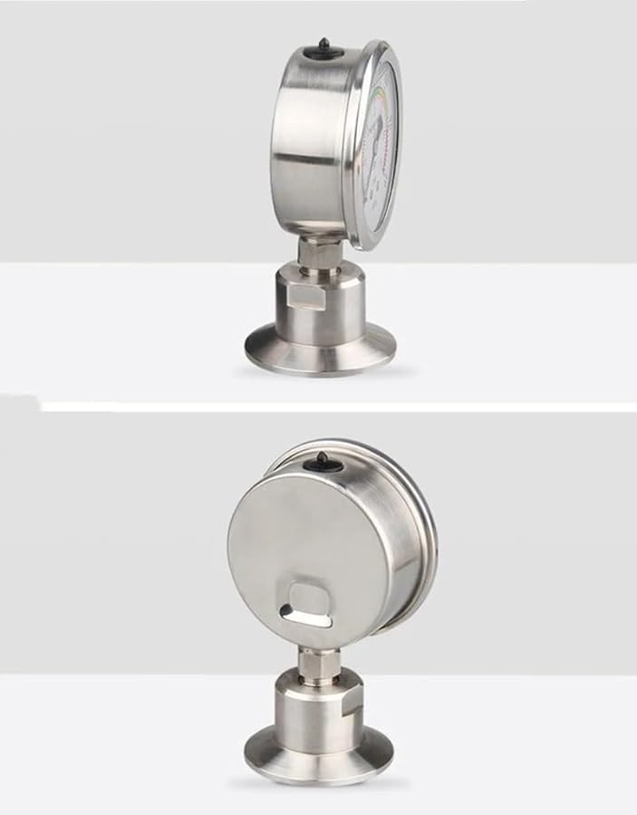 1.5 Inch Tri Clamp Diaphragm Pressure Gauge 0 to 0.25 MPa 50.5mm - Image 3