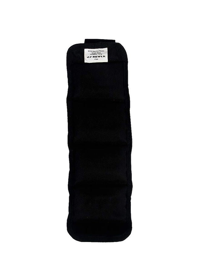 Nivia Ankle/Wrist Weight Pair of 2 * 0.5Kg (2 * 1.1LB) | Size - Free Size | Adjustable with Velcro | Material - Neoprene and Iron Sand | Leg/Hand Strengthening Straps - Image 3