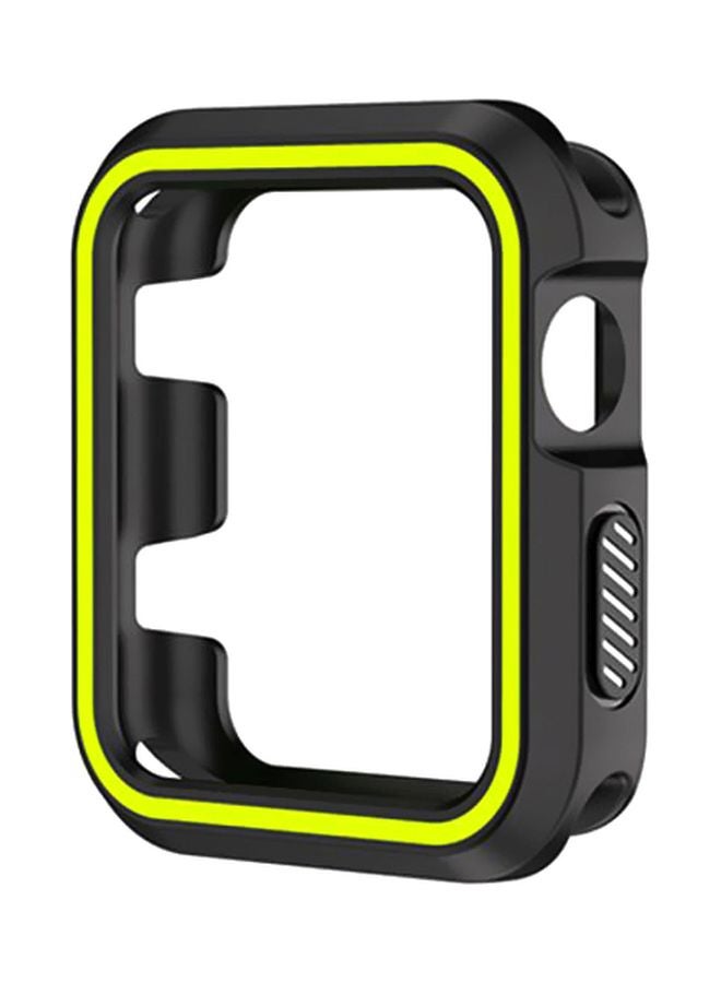 Voberry Rugged Armor Bumper Protective Case Cover For Apple Watch Series 1/2/3 42mm Black/Green - Image 1