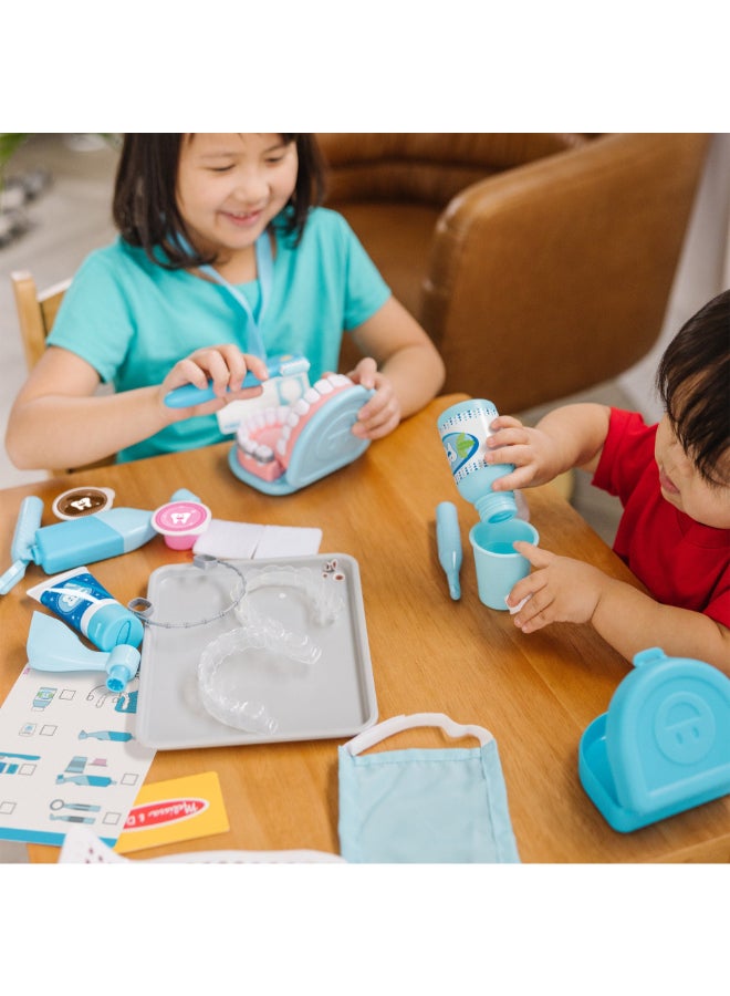 ميليسا آند دوج مجموعة طبيب الأسنان سوبر سمايل للعب التخيلي بلاستيكية ألوان متعددة 27.18 x 8.89 x 34.29 سم SMD6073042 - Image 4