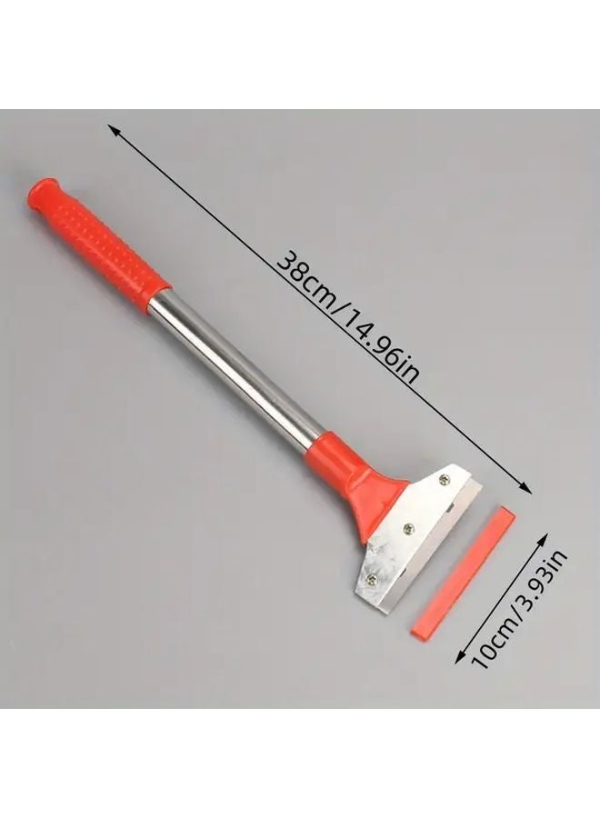 أداة كشط أرضية متعددة الوظائف مصنوعة من الفولاذ المقاوم للصدأ المطورة للبلاط والزجاج والطلاء - Image 4
