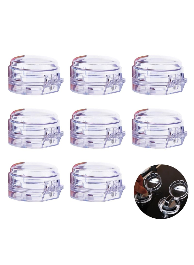 Oasisgalore 8-Pack Gas Stove Knob Covers, Child Safety Locks for Oven/Stove - Image 1
