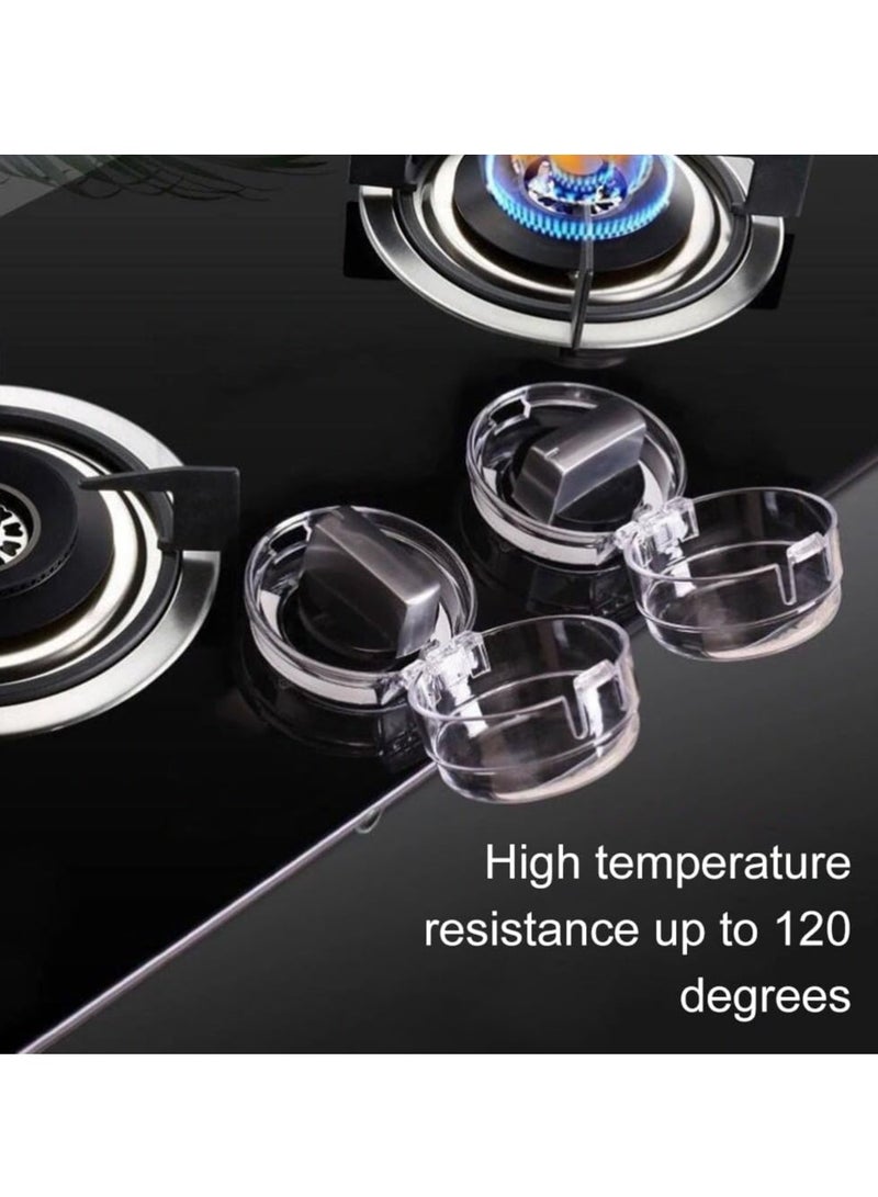 Oasisgalore 8-Pack Gas Stove Knob Covers, Child Safety Locks for Oven/Stove - Image 3