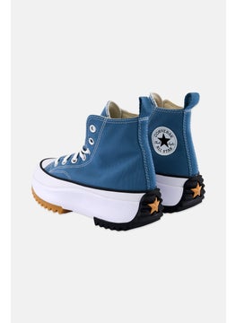 CONVERSE Kids Boy Star Hike Lace Up Casual Shoes, Bluer Combo  - Image 2