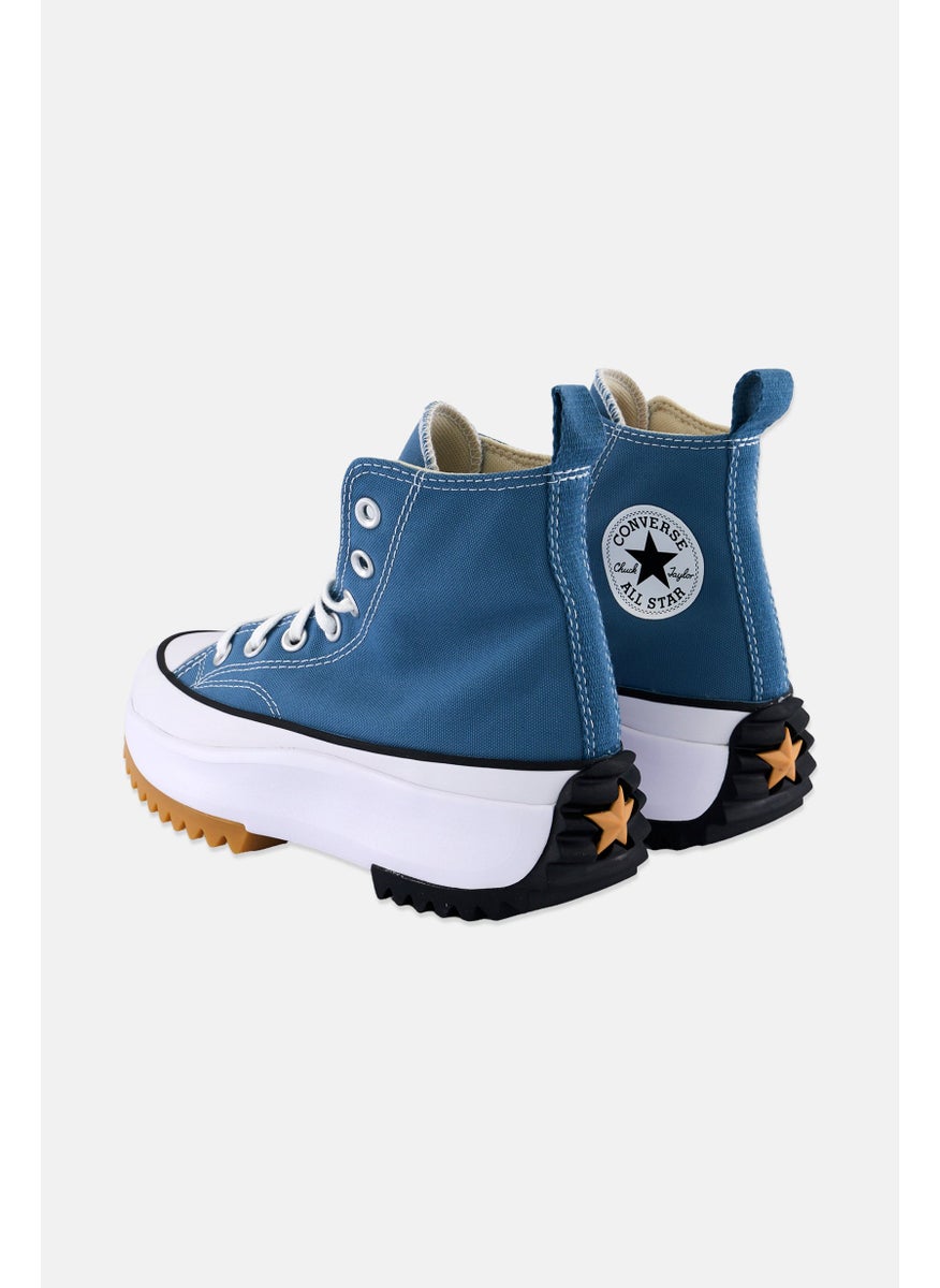 CONVERSE - Kids Boy Star Hike Lace Up Casual Shoes, Bluer Combo - Image 1