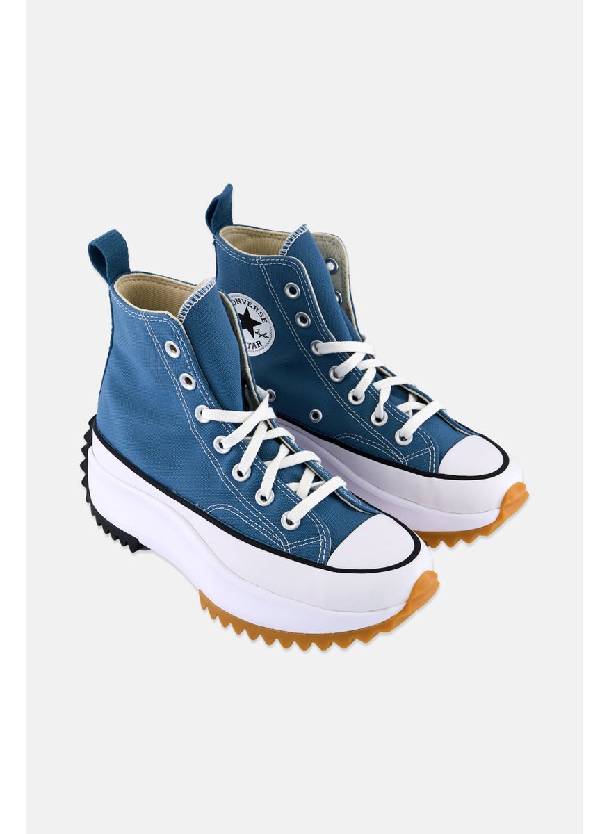 CONVERSE - Kids Boy Star Hike Lace Up Casual Shoes, Bluer Combo - Image 1