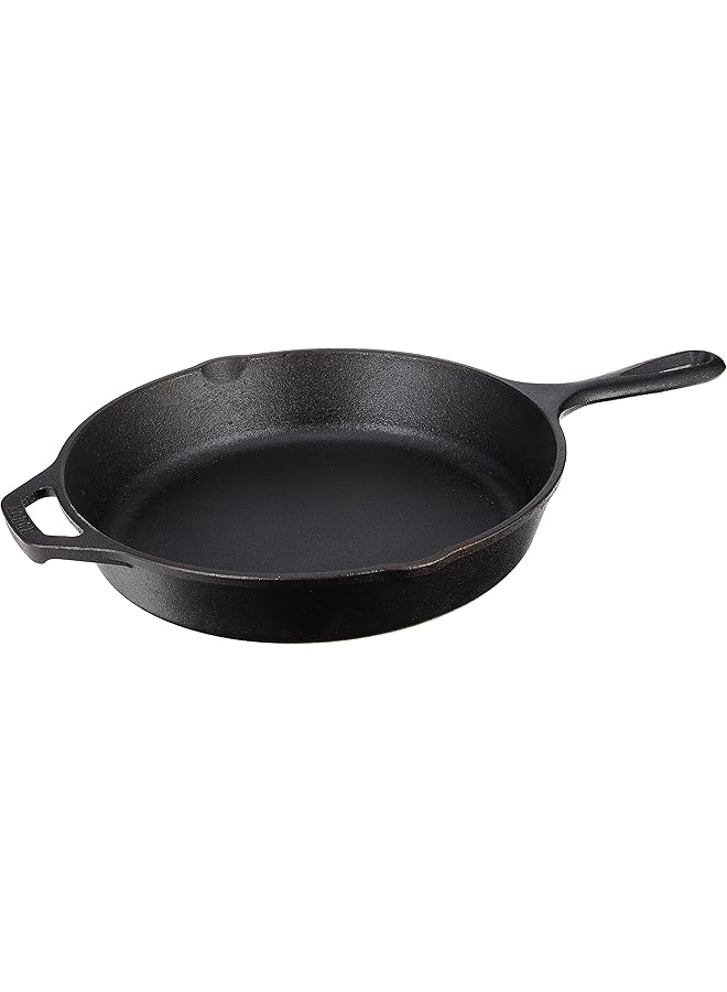 Lodge Wildlife Series-10.25" Cast Iron Skillet With Deer Scene, 10.25", Black - Image 1