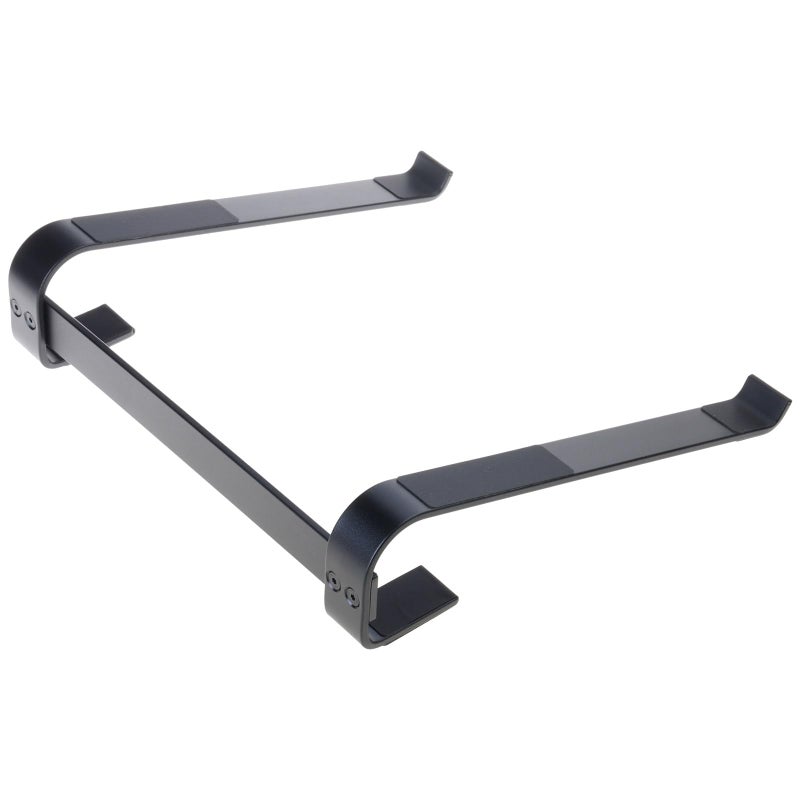 Black Aluminum Laptop Cooling Stand With Nonslip Base For 10 To 18 Inch Laptops - Image 2