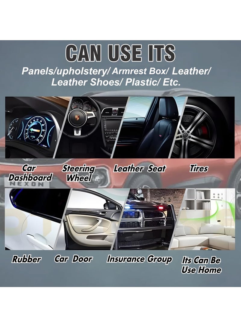 Sword Pro - Sword Pro Dashboard Polish - Quick Drying, UV Protection, Restores Plastic, Rubber & Vinyl Gloss - Easy to Apply, Dust Repellent, Long Lasting Shine - 450ml Can SW-0004 - Image 1