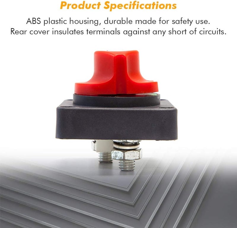 Apeixoto Heavy Duty Battery Disconnect Switch - Image 2