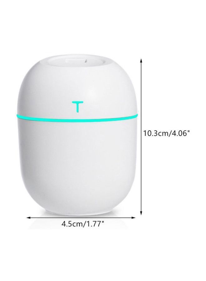 NIBEMINENT Portable Wireless USB Air Humidifier 22W White/Blue - Image 4