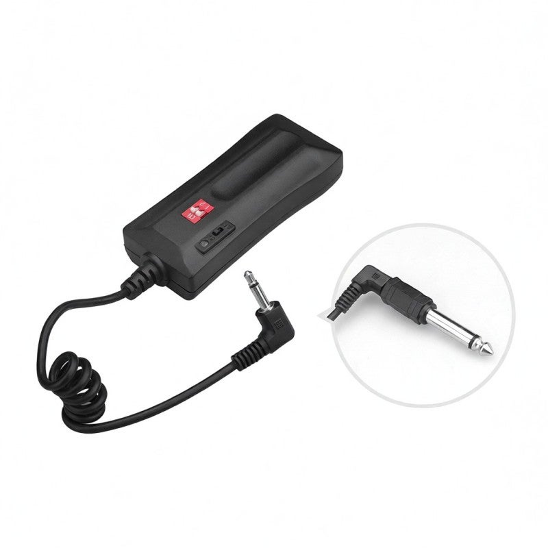 NiceFoTo Wireless Transmitter Receiver Flash Trigger with 6.35mm Adapter Compatible with Canon Nikon Sony Panasonic - Image 3