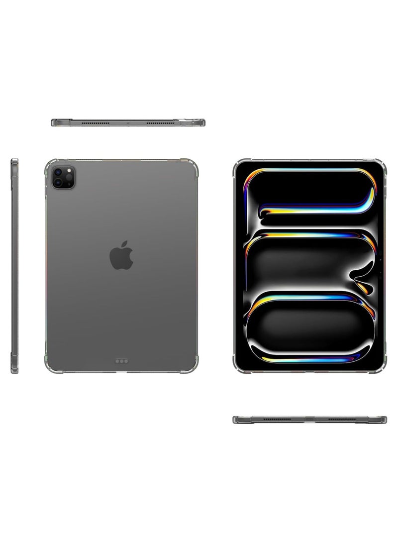General Case for iPad Pro 11" 2024, Anti-Scratch Transparent Soft TPU Silicone Drop Bumper Protective Cover for iPad Pro 11" 2024  - Image 5